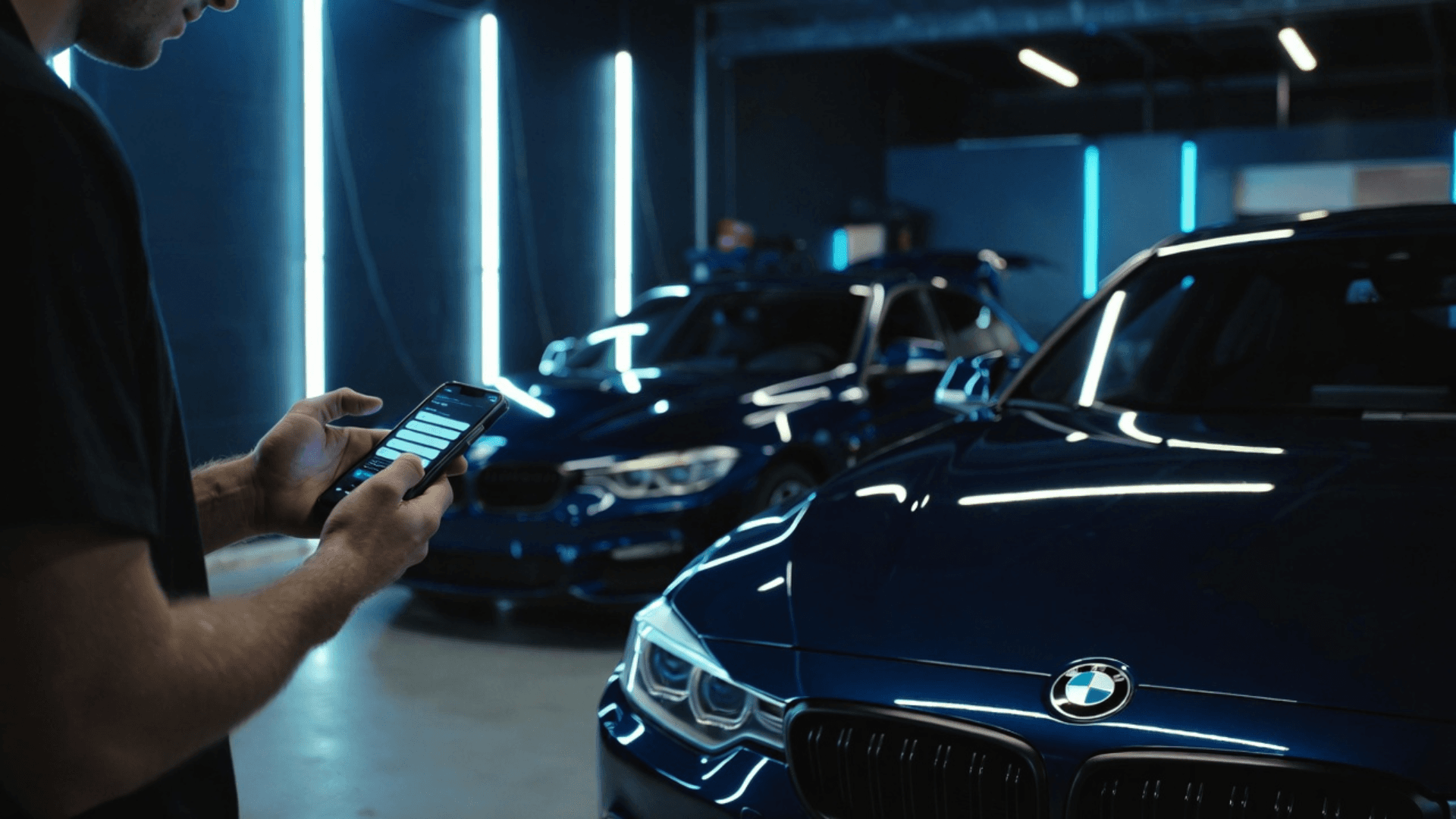 Terminvereinbarung für Fahrzeugaufbereitung bei Funkelgarage in Bayreuth